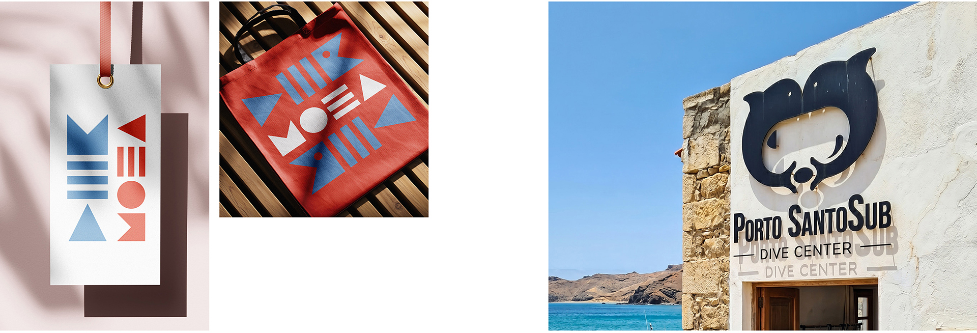 MOEA — Branding, Identité visuelle — Swimwear - La Rochelle ∙ PORTO SANTO SUB | Club de plongée - Porto Santo