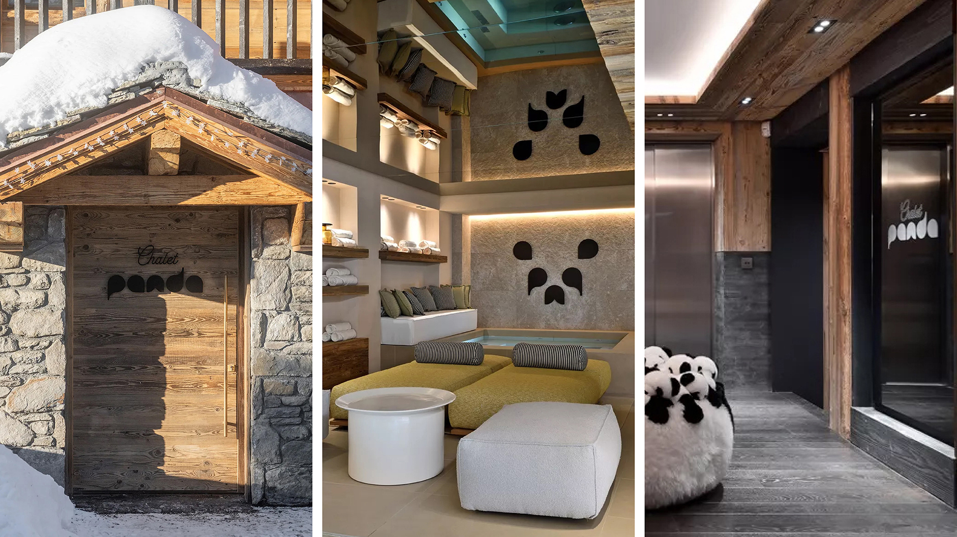 CHALET PANDA — Branding, Identité visuelle — Atelier Giffon - Courchevel | Photos © Studio E. Saillet