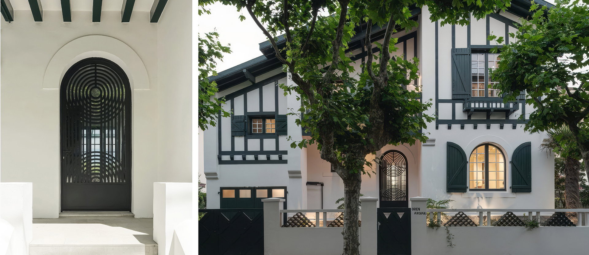 PORTE D’ENTRÉE — Design, Motif de ferronnerie — ADC Studio - Biarritz