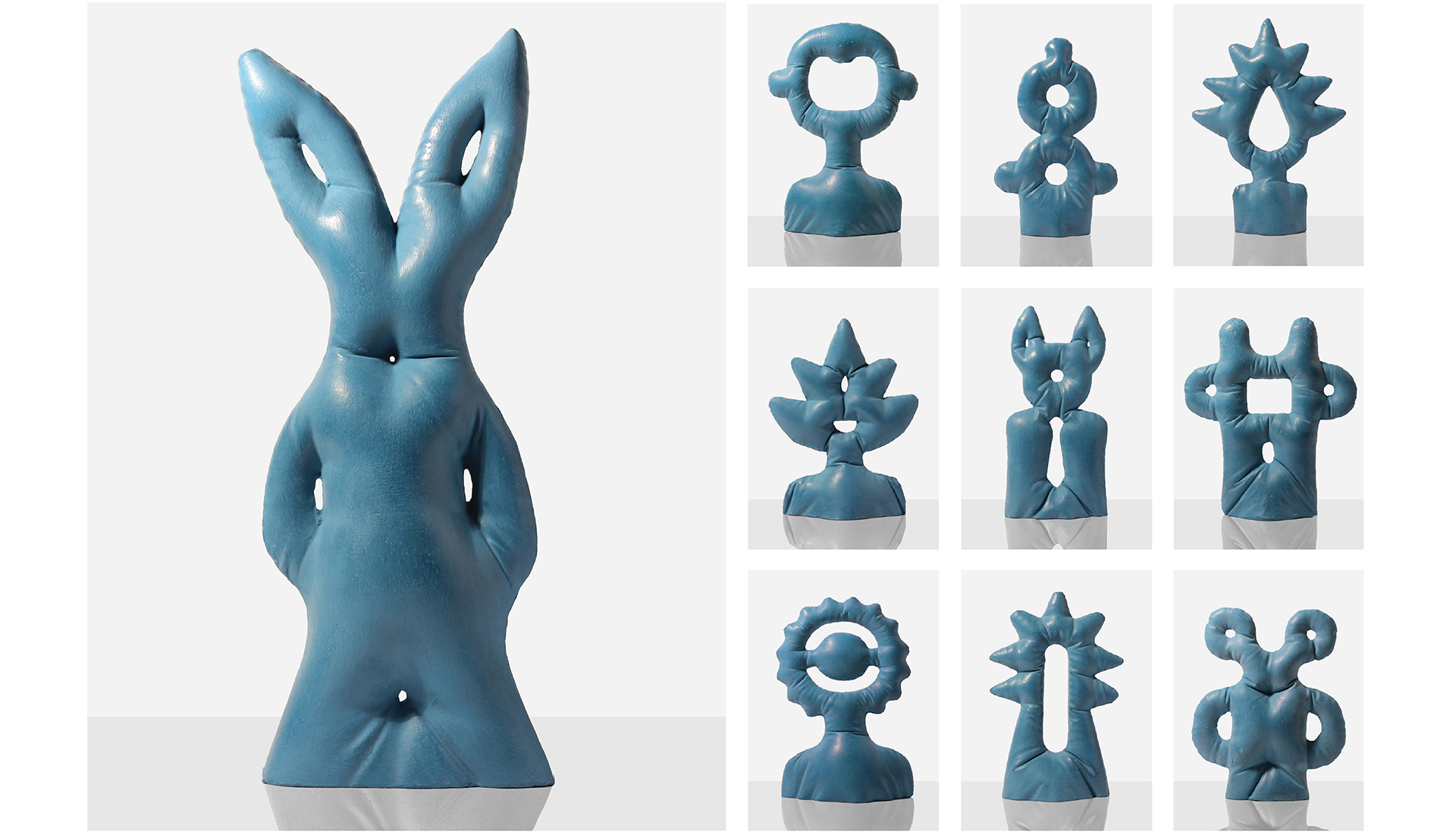 SCULPTURE — Illustration, Série personnelle — Béton